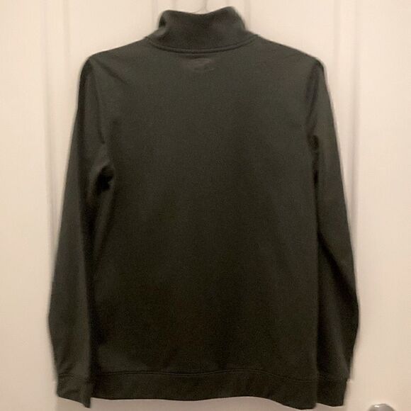 Under Armour Boys Full Zip Jacket in Dark Green with Black Detail. Size YXL. - Picture 2 of 10